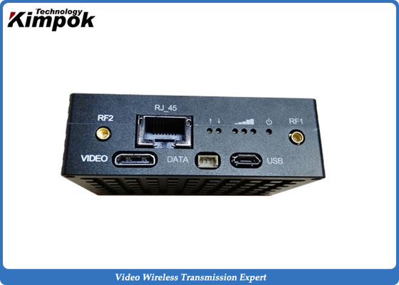 RS233 RS485 Video Sender ผ่านอีเทอร์เน็ต 1W Wireless TDD COFDM