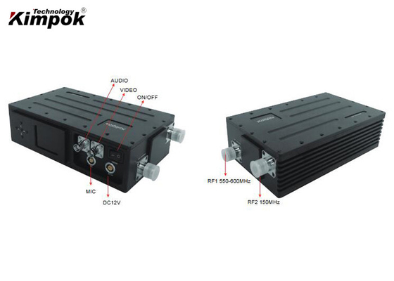 300Mhz - เครื่องส่งสัญญาณวิดีโอ COFDM 4400Mhz พร้อมการสื่อสารด้วยเสียงแบบสองทาง