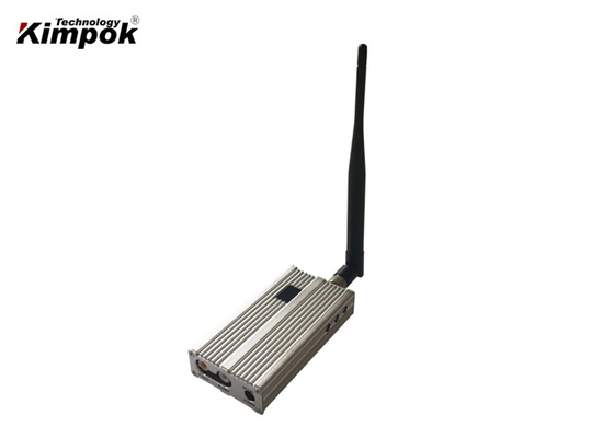 เครื่องส่งสัญญาณและตัวรับสัญญาณวิดีโอ FPV 1.3Ghz ระยะไกล 10km LOS 8 Channels